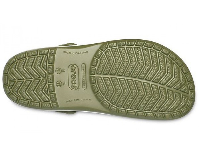 Crocs Crocband цвета хаки