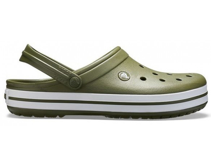 Crocs Crocband цвета хаки