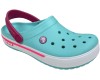 Crocs Crocband II Clog голубые с розовым