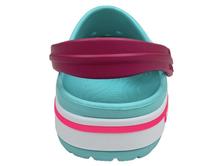 Crocs Crocband II Clog голубые с розовым