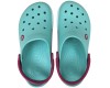 Crocs Crocband II Clog голубые с розовым