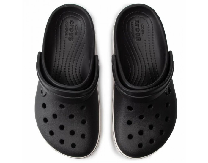 Crocs Crocband Platform Clog Black