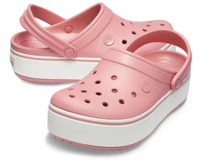 Crocs Crocband Platform Clog Blossom-White