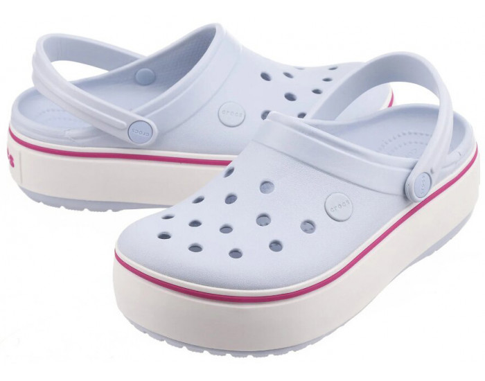 Crocs Crocband Platform Clog Ice