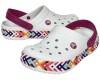 Crocs Crocband Rainbow Gitter Clog Белые