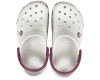 Crocs Crocband Rainbow Gitter Clog Белые