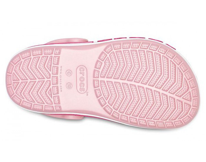 Crocs Bayaband Clogs Детские бледно-розовые