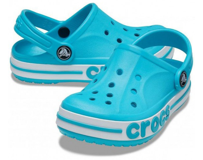 Crocs Bayaband Clogs Детские голубые