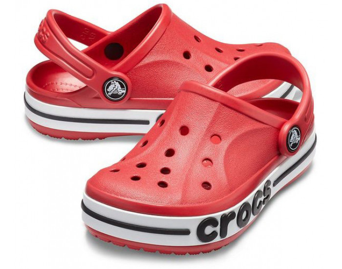 Crocs Bayaband Clogs Детские красные