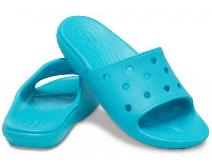 Crocs Classic Slide Детские голубые