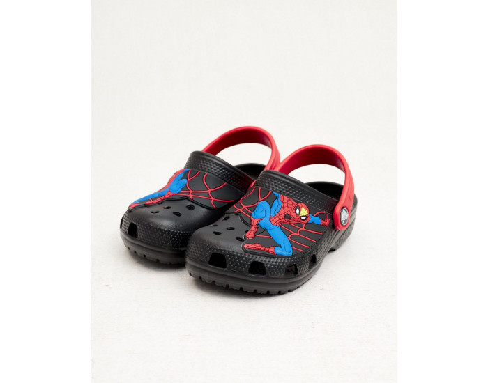 Crocs Kids Crocband Spider Man Детские Черные 