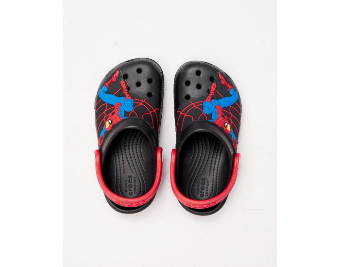 Crocs Kids Crocband Spider Man Детские Черные 