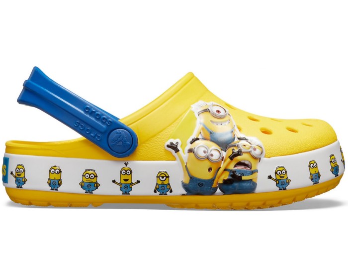 Crocs Kids Fun Lab Minions Clogs Детские желтые