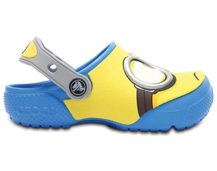 Crocs Kids Fun Lab Minions Clogs Детские синие
