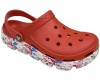 Crocs Duet Sport Clog Motion Красные с белым