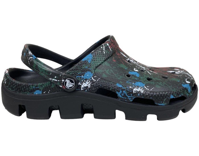Crocs Duet Sport Clog Tie Dye Dream черные