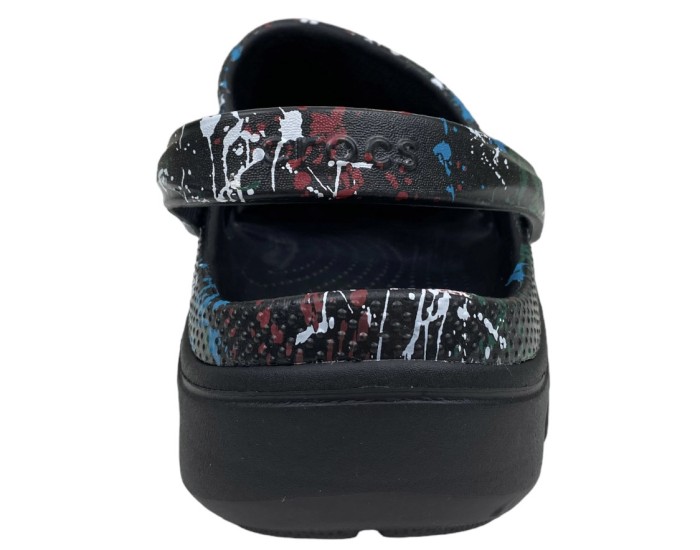 Crocs Duet Sport Clog Tie Dye Dream черные