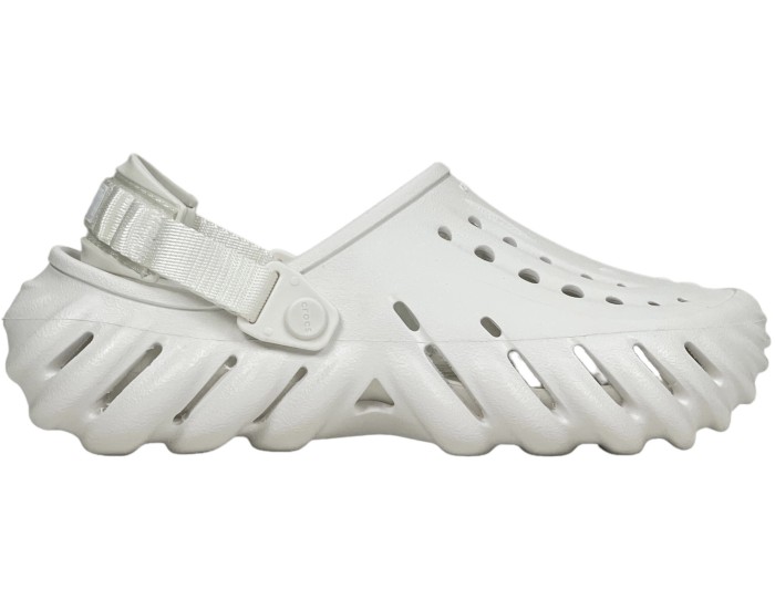 Crocs Echo Clog All White белые