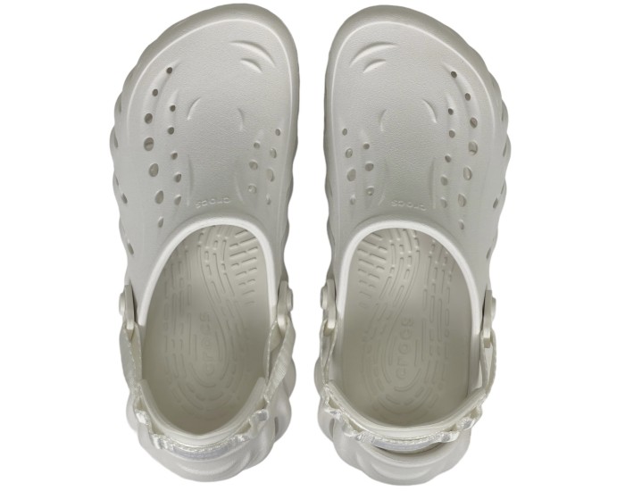 Crocs Echo Clog All White белые
