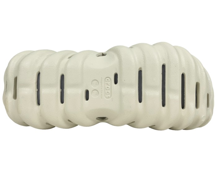 Crocs Echo Clog Bone Grey белые с серым