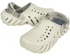 Crocs Echo Clog Bone Grey белые с серым