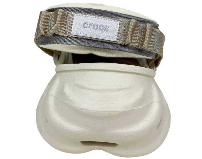 Crocs Echo Clog Stucco кремовые с коричневым