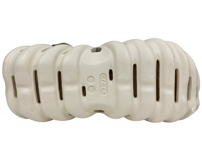 Crocs Echo Clog Stucco кремовые с коричневым