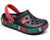 Crocs Lego Clogs Детские черные с красным