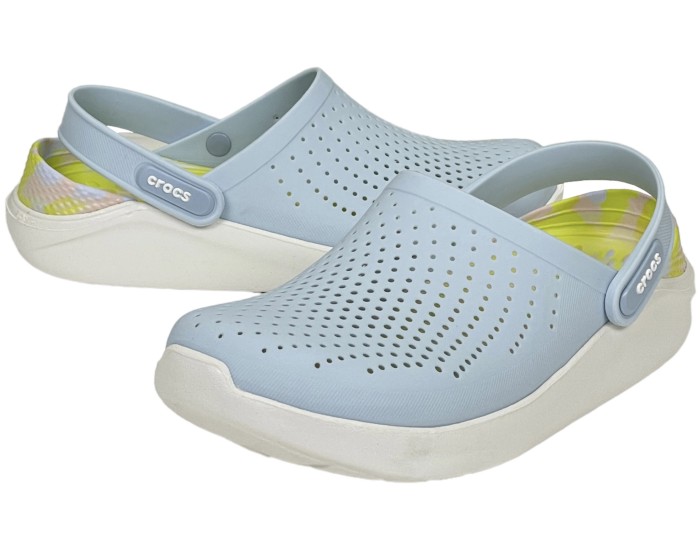 Crocs LiteRide Clog 360 Голубые с белым