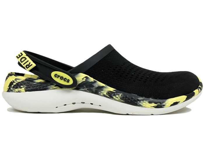 Crocs LiteRide Clog 360 Marbled Black Citrus