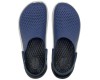 Crocs LiteRide Clog Blue Steel Синие с белым