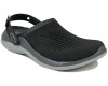 Crocs LiteRide Clog черные с серым