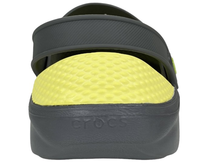 Crocs LiteRide Clog Черные с желтым