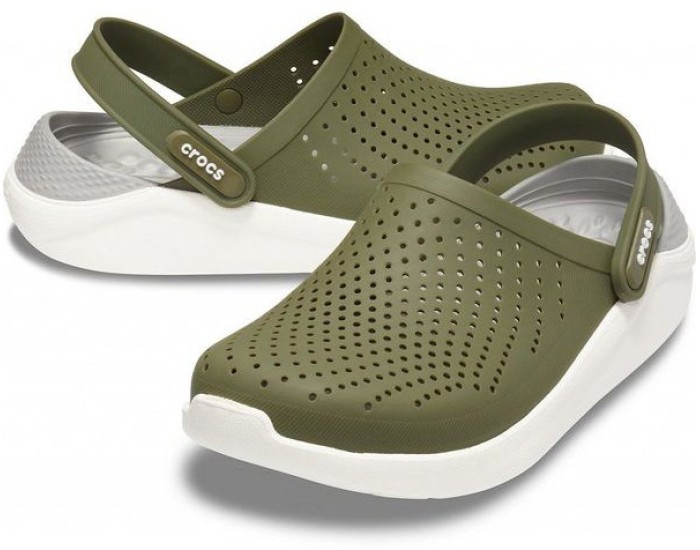 Crocs LiteRide Clog цвета хаки