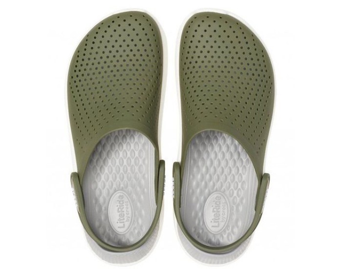 Crocs LiteRide Clog цвета хаки