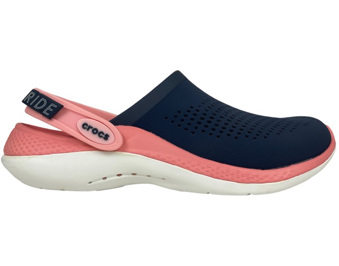 Crocs LiteRide Clog Розовые с синим