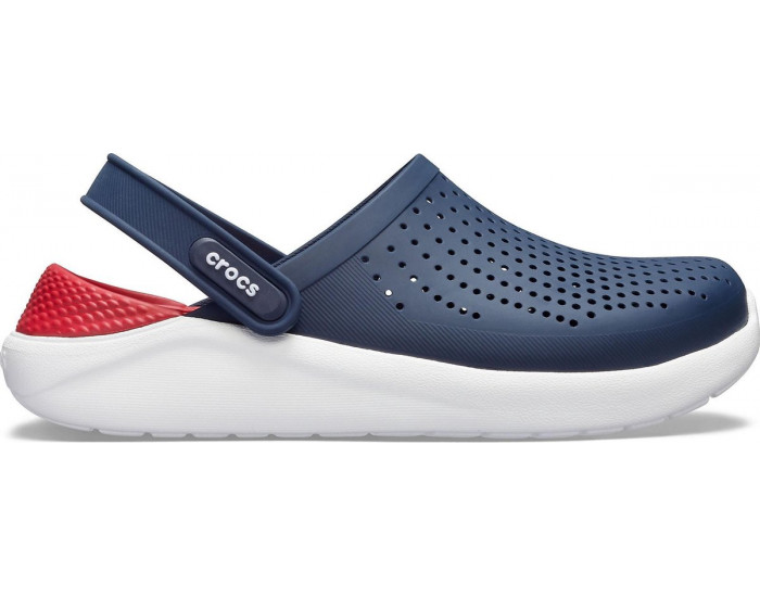 Crocs LiteRide Clog Синие с красным