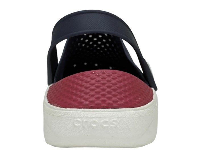 Crocs LiteRide Clog Темно-синие с бордовым