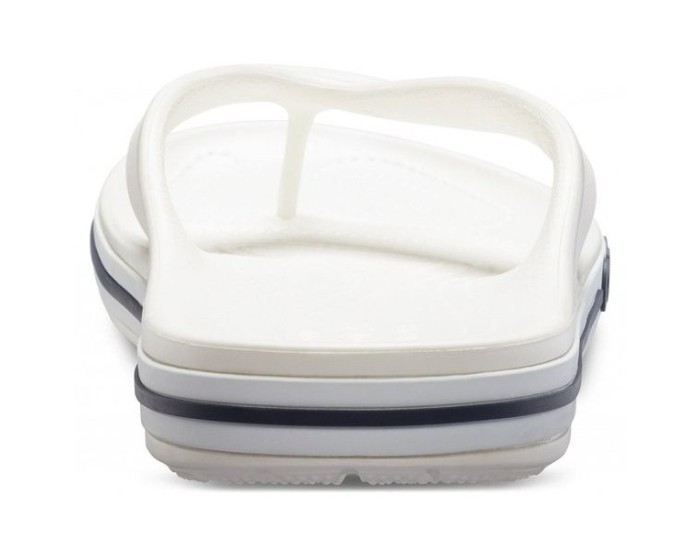 Crocs Bayaband Flip Белые с черным