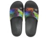 Crocs Classic Slide Tie-Dye Graphics черные