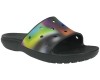 Crocs Classic Slide Tie-Dye Graphics черные