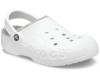 Crocs Baya Lined Clog Утепленные Белые с серым