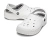 Crocs Baya Lined Clog Утепленные Белые с серым