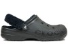 Crocs Baya Lined Fuzz Clog Утепленные Черные