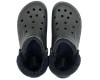 Crocs Baya Lined Fuzz Clog Утепленные Черные