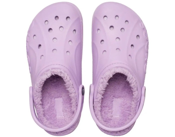 Crocs Baya Lined Clog Утепленные Сиреневые
