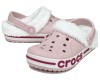 Crocs Bayaband Clog Утепленные Розовые (мех снимается)