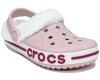 Crocs Bayaband Clog Утепленные Розовые (мех снимается)