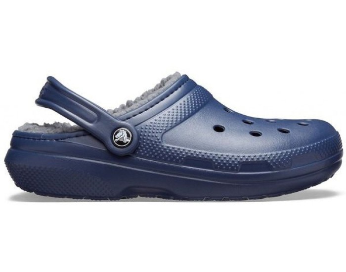 Crocs Classic Lined Clog Утепленные Темно-синие