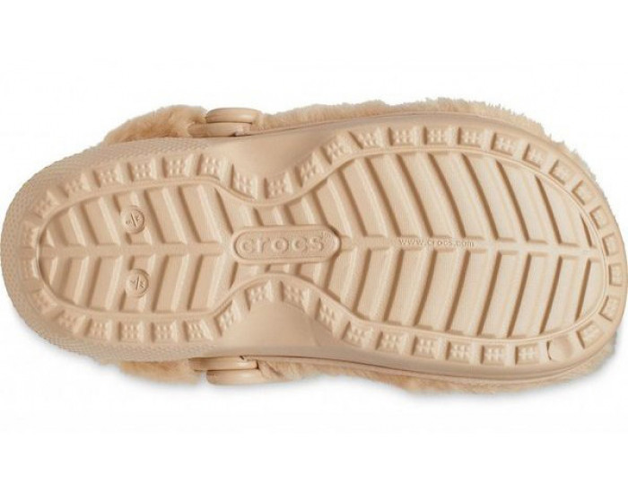 Crocs Classic Fur Sure Утепленные Бронзовые